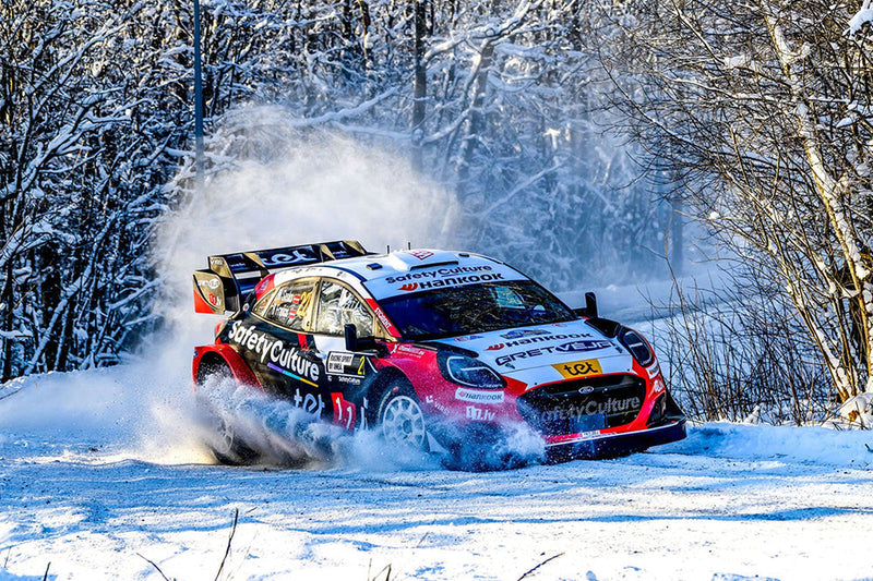 Rally Sweden 2026 - Hankook winter rally performance proven on snow and ice