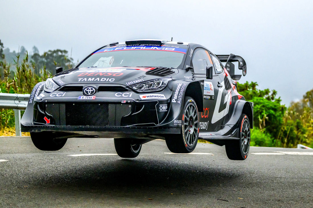 Sun, Speed and Asphalt: Hankook Powers Forward at WRC Rally Islas Canarias